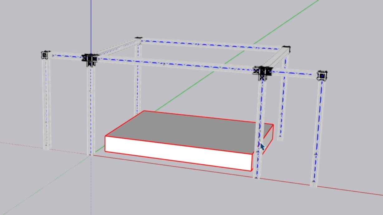 Dseconds Truss Designer — full truss rig generated from path